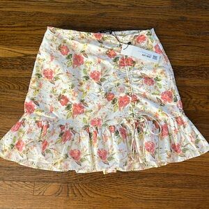 Zara Floral skirt.